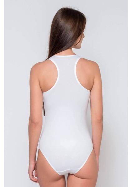 131 Kadın Modal Sporcu ( Boksör ) Çıtçıtlı Body