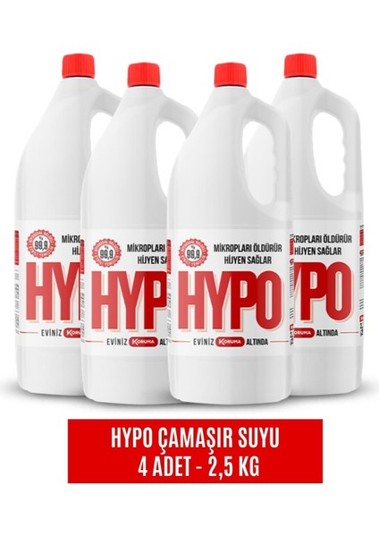 Çamaşır Suyu 4 x 2,5 kg fiyatları