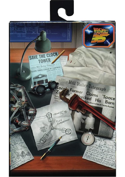 Back To The Future Doc Brown 1955 Figür