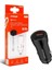 IPhone Uyumlu 38W/6A Araç Çakmaklık Hızlı Şarj Aleti Type-C ve USB Girişli Lightning To Type-C Kablo 1
