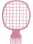 3 Adet Erkek Saç Tarağı Afro Kirli Örgü Saç Tarağı (No8-3 Pembe) (Yurt Dışından) 1