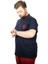 Büyük Beden T-Shirt Polo Cep Sup Md Basic 21555 Lacivert 5