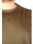 Battal Beden Erkek Kolsuz Tshirt Düz 20003 Haki 3