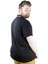 Büyük Beden T Shirt Polo Likralı Süprem Cepli 21558 Siyah 3