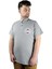 Erkek T Shirt Polo Florida 22303 Gri Melanj 1