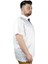 Büyük Beden Erkek T Shirt Polo Mdx Club 22305 Beyaz 3