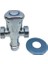 Tek-El Çift Girişli Çamaşır ve Bulaşık Makina Musluğu 1/2"-3/4" 1