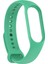 Xiaomi Mi Band 4 Uyumlu Kordon Kayış Yumuşak Silikon Akıllı Bileklik Spor Kordon Su Yeşili 1
