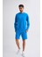 Uzun Kollu Yuvarlak Yaka Erkek Sweatshirt - Mavi Mavi - Xl 3