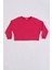 Uzun Kollu Kadın Crop Sweatshirt - Pembe Pembe - Xs 2