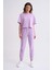 Cepli Regular Fit Bağcıklı Kadın Eşofman Altı - Lila Lila - Xl 1