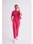 Cepli Regular Fit Bağcıklı Kadın Eşofman Altı - Pembe Pembe - Xs 3