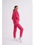 Cepli Regular Fit Bağcıklı Kadın Eşofman Altı - Pembe Pembe - Xs 4