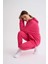 Cepli Regular Fit Bağcıklı Kadın Eşofman Altı - Pembe Pembe - Xs 5