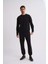Uzun Kollu Yuvarlak Yaka Erkek Sweatshirt - Siyah Siyah - Xxl 1
