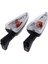 2x Dönüş Sinyali Göstergesi Daytona 675 2009-16 675R Clear Lens Için Blinker Işıkları 3
