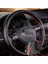 Opel Corsa D-E Kasa Dikmeli Direksiyon Kılıfı Noktalı Siyah Deri-Kırmızı Ipli ( 38CM×10CM ) 3