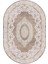 Dijital Baskı Yıkanabilir Kaymaz Taban Oval Salon Halısı RVG7187-HK141 2