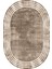 Dijital Baskı Yıkanabilir Kaymaz Taban Oval Salon Halısı RVG7189-HT487 2
