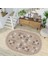 Dijital Baskı Yıkanabilir Kaymaz Taban Oval Salon Halısı RVG7188-HT029 1