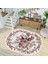 Dijital Baskı Yıkanabilir Kaymaz Taban Oval Salon Halısı RVG7196-HT451 1