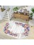 Dijital Baskı Yıkanabilir Kaymaz Taban Oval Salon Halısı RVG7209-HS454 1