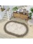 Dijital Baskı Yıkanabilir Kaymaz Taban Oval Salon Halısı RVG7200-SD751 1