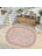 Dijital Baskı Yıkanabilir Kaymaz Taban Oval Salon Halısı RVG7220-HT047 1