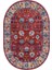 Dijital Baskı Yıkanabilir Kaymaz Taban Oval Salon Halısı RVG7225-HT994 2