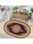 Dijital Baskı Yıkanabilir Kaymaz Taban Oval Salon Halısı RVG7226-HT997 1