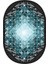 Dijital Baskı Yıkanabilir Kaymaz Taban Oval Salon Halısı RVG7232-SD1023 2