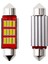 5 Adet Oto Tavan LED Canbus Sofit LED Beyaz 12V Plaka LED Ampül Ortam Aydınlatma 39MM 1