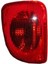 2014 - 2018 Renault Kangoo Arka Tampon Reflektörü Sol Kırmızı - Sisli (Pleksan) (Oem NO:8200419906) 1