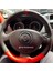 Renault Clio Dikmeli Direksiyon Kılıfı Iki Renkli Kırmızı Yüzüklü 2