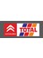 Citroen Total Sticker 2 Adet Araba Stickeri 1