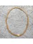 Taşlı Gold 60 Cm. 10 Mm. Erkek Bayan Çelik Zincir ES50SR 2