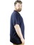 Büyük Beden T Shirt Polo Likralı Süprem Nakış 21554 Lacivert 1