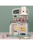 Çocuk Mutfak Playset Eğitim Oyuncakları Yemek Doğum Green Için Gerçekçi Oyuncaklar 4
