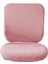 Streç Bilgisayar Sandalye Kapak Slipcover Döner Sandalye Kapak Dönen Sandalye Pembe 2