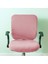Streç Bilgisayar Sandalye Kapak Slipcover Döner Sandalye Kapak Dönen Sandalye Pembe 4