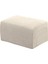 Foothool Kapak Dikdörtgen Osmanlı Slipcovers Katlanır Depolama Koruyucu Pouf Bej Xl 1