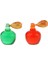 Minyatür Plastik Parfüm Şişeleri Model 1/12 Dollhouse Aksesuarları 2 Pcs Set 2