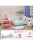 Dollhouse Mobilya Seti 1/12 Zengin Aksesuar Kızlar Için Birden Çok Tema Erkek Yatak Odası 3