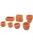 Dollhouse Garden Pot 3 Pcs 3
