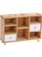 Ahşap Ekran Dolabı 1:12 Dollhouse Dıy Oturma Odası Mobilya Yaşam Sahnesi Düzeni 2