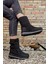Siyah Unisex Kar Botu 0012802 3