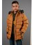 Suni Kürklü Peluş Astarlı Çıkarılabilir Kapüşonlu Mont Erkek Çocuk Mont 5763028 1