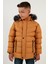 Suni Kürklü Peluş Astarlı Çıkarılabilir Kapüşonlu Mont Erkek Çocuk Mont 5763028 3