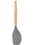 Ahşap Saplı Silikon Sıyırma Spatulası 31,5 cm 1