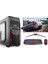 Escape GMS01851 Amd Ryzen 5 2600 16GB Ram 240GB SSD RX550 4gb Gddr5 27"mon. Gaming Bilgisayar 1